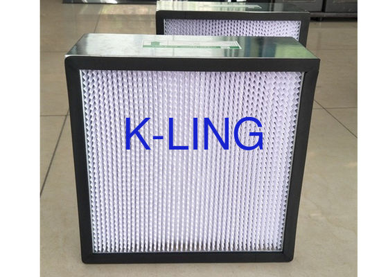 Luftfilter der Papptrennzeichen-tiefer Falten-HEPA für Krankenhaus-Leistungsfähigkeit H13 oder H14